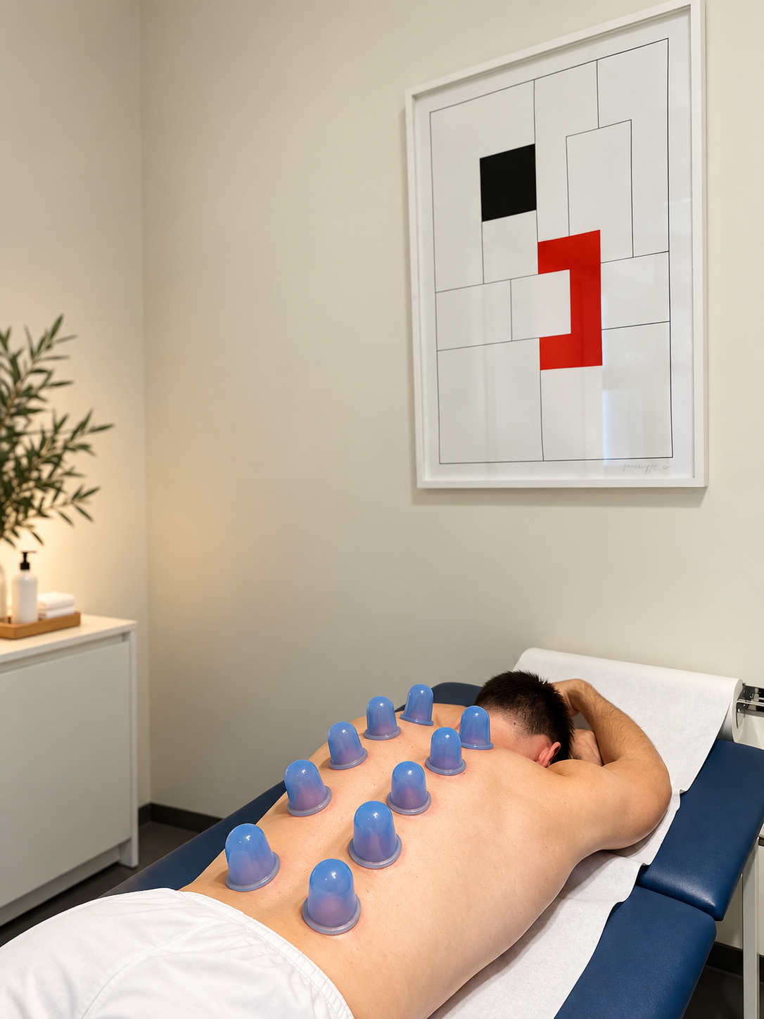 Schröpftherapie in der Ordination